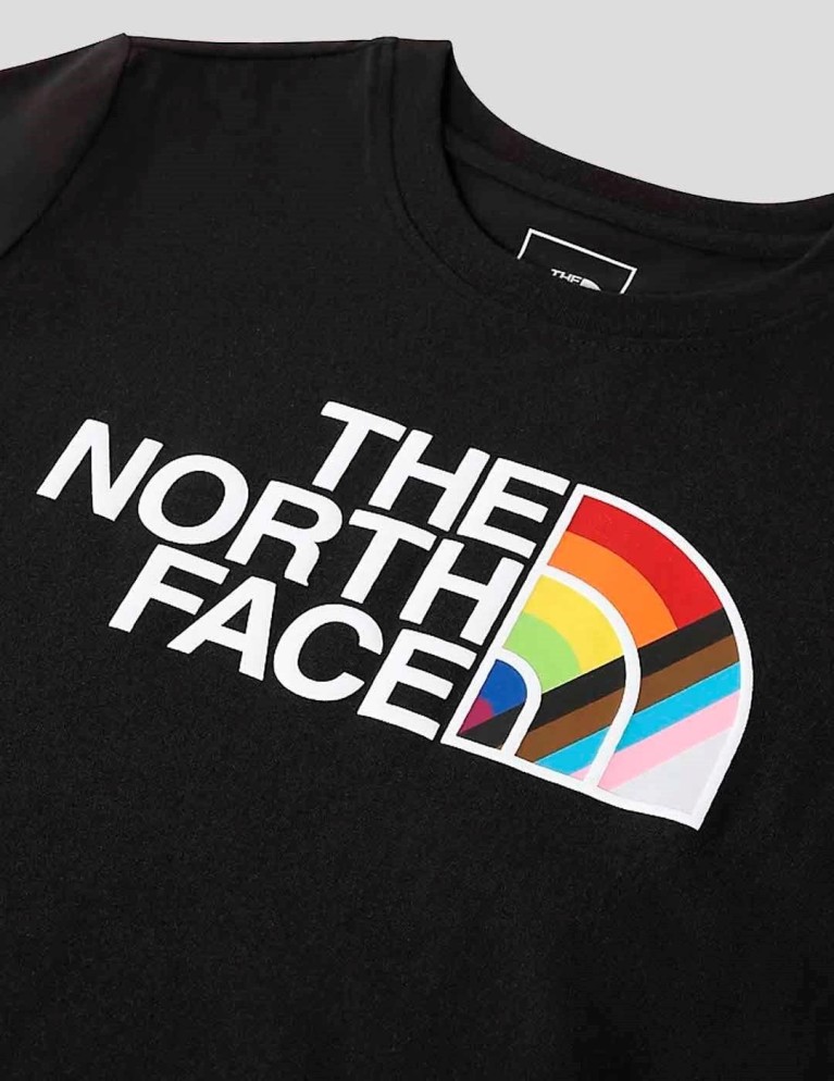 T-shirt LA NORTH FACE con orgoglio tee nero